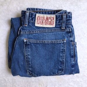 90s Vintage Bongo High Waisted Denim Mom Jeans